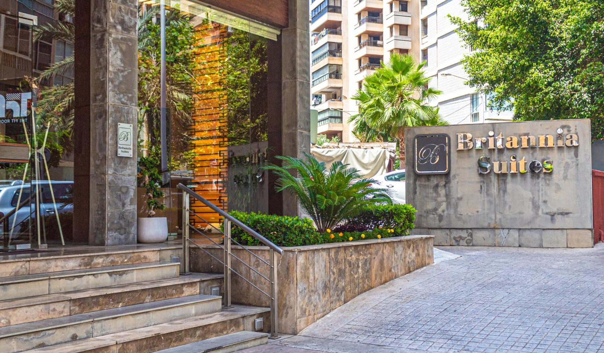 Britannia Suites Beirute Exterior foto